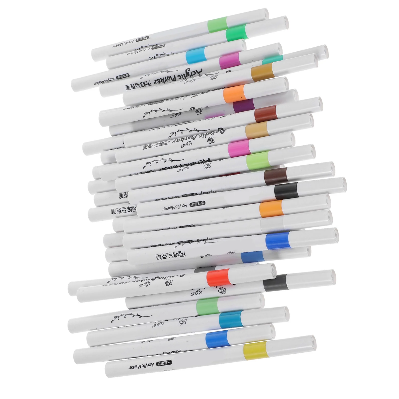 

36 шт. акриловые маркеры, краска с тонким наконечником, керамические ручки, пропилен, ретушь, детский рисунок для холщовой ткани