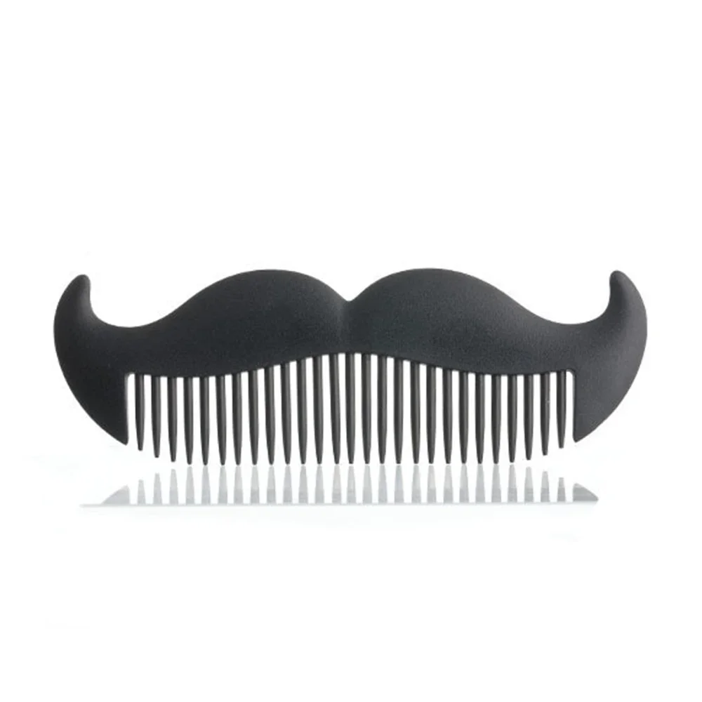 Cute Mini Pocket Beard Comb Portable Goatee Styling Combs Professional Salon Hairdresser Mustache Brush Wide Teeth Comb