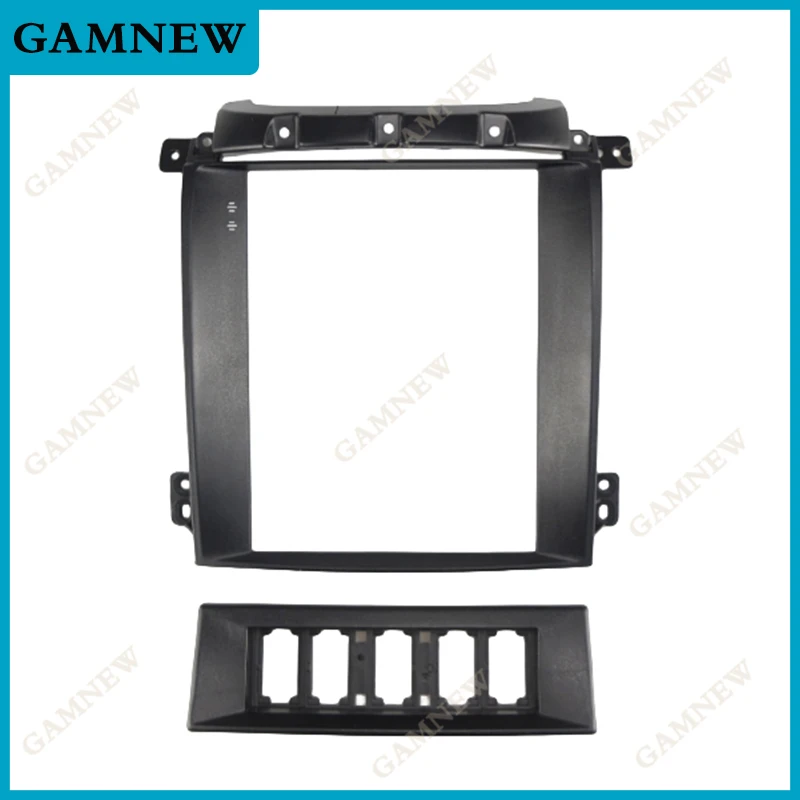 9.7 Inch 2 Din Car Radio Fascias For KIA SORENTO 2004-2008 Tesla Style Multimedia Frame Video Player Navigation DVD Panel Trim