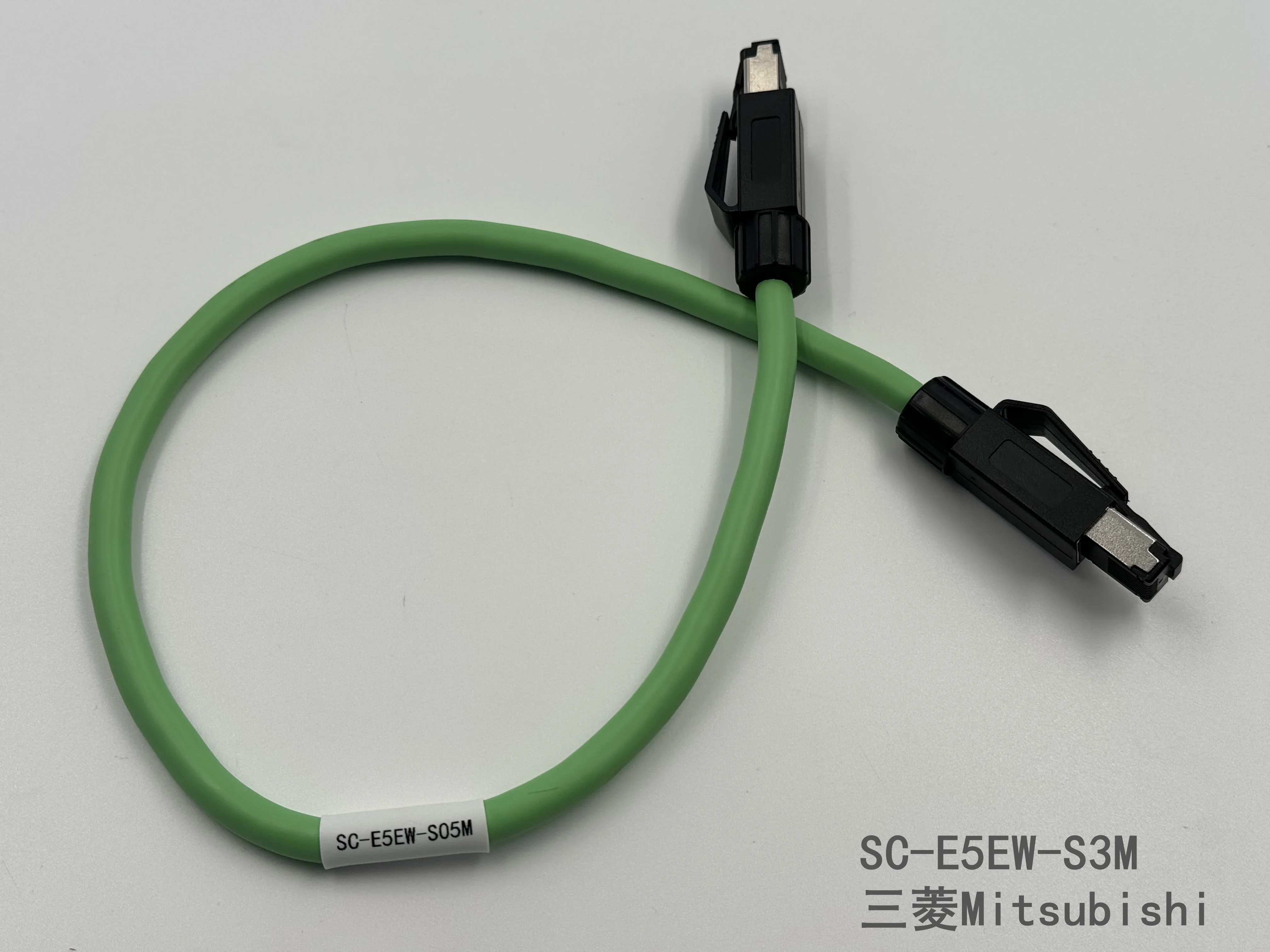 SC-E5EW-S1M Ethernet cable; CC-Link IE; category 5e; dbl. shielded/STP; straight; indoor; 1m3m5m10m15m20m30m40m50m60m70m