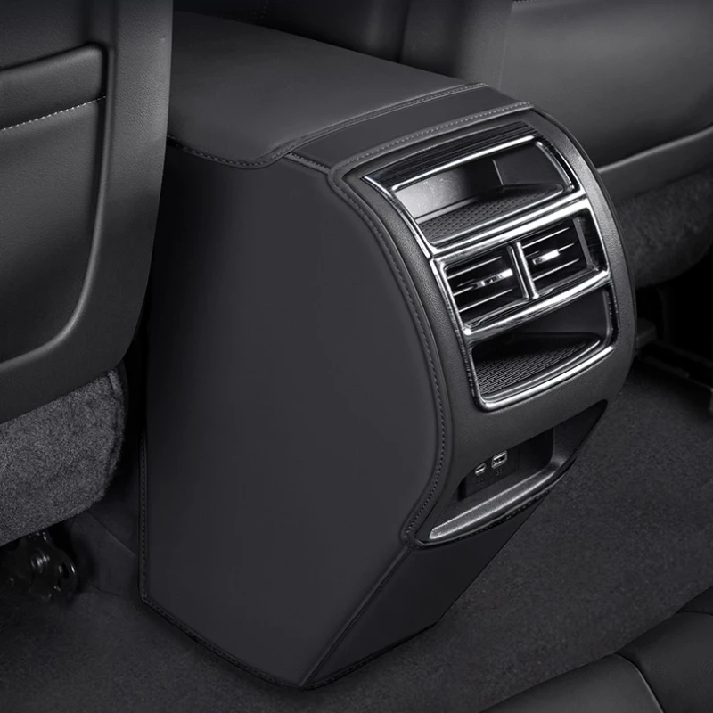 For JETOUR X70 PLUS Car Armrest Box Anti-kick Pad Rear Discharge Trend M Protective Decoration Car Accessories Scratch Resistant