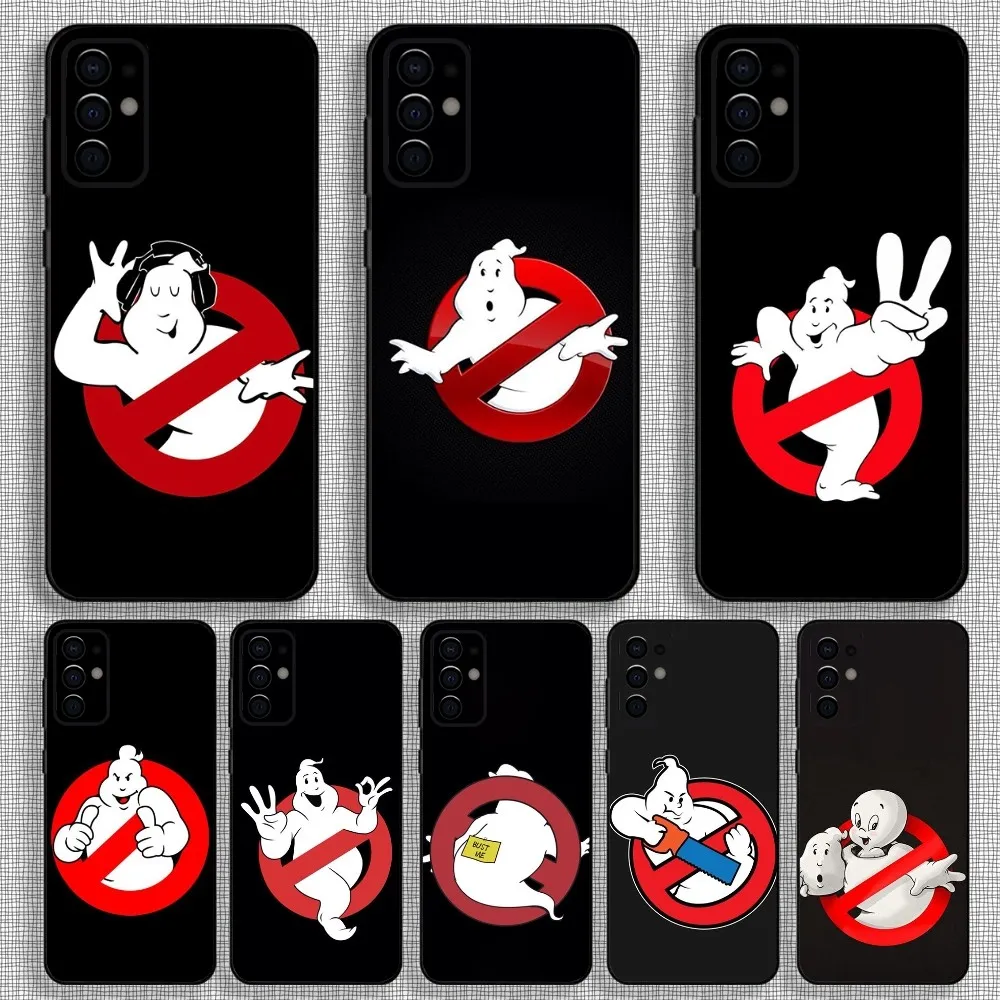 Movie G-Ghostbusters Phone Case For Samsung S24,S21,S22,S23,S30,Ultra,S20,Plus,Fe,Lite,Note,10,9,5G Black Soft Cover