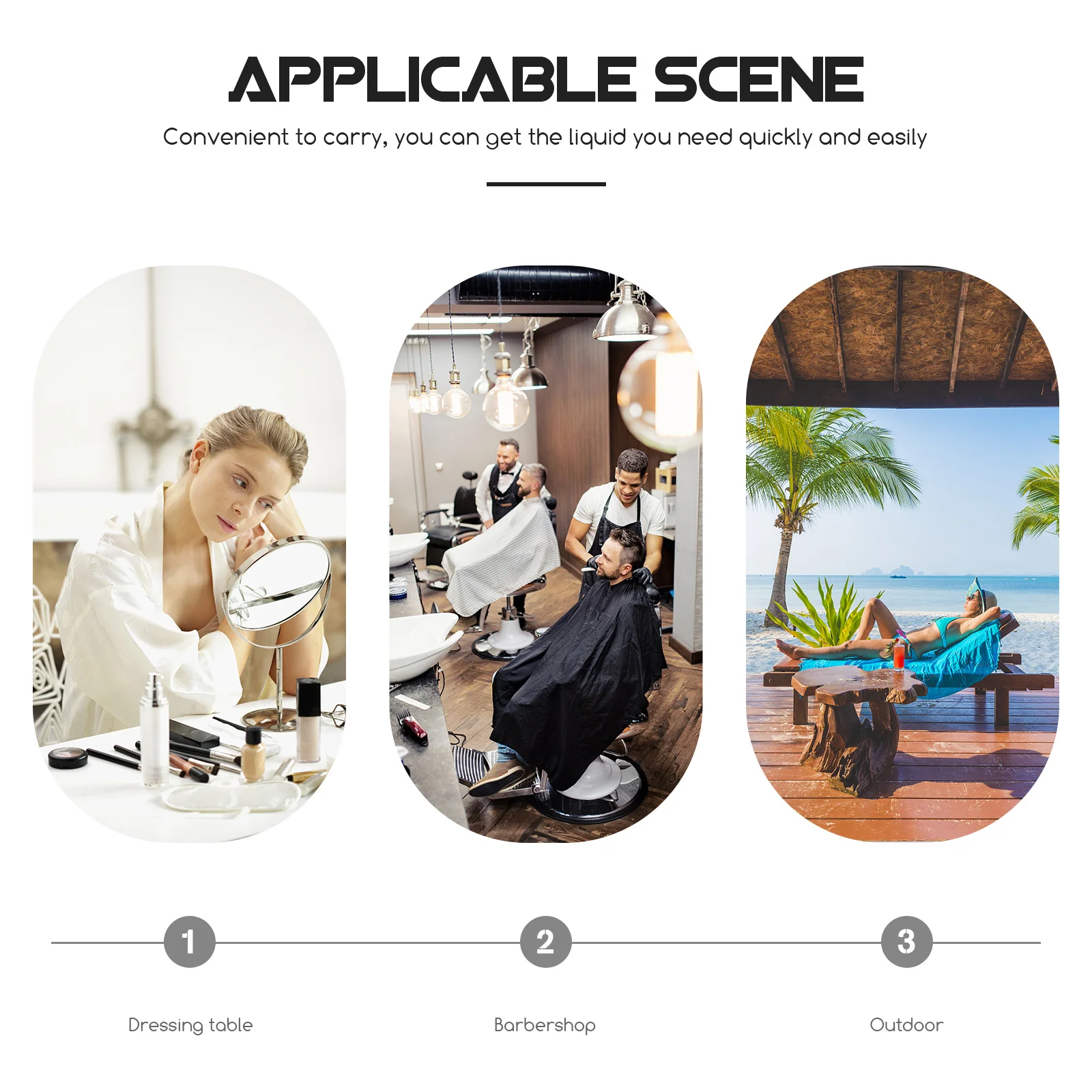 

4pcs Spraying Bottles Watering Bottle For Salon Hair Dressing Moisturizing Thumb Spray Barbershop Diy Styling Tool