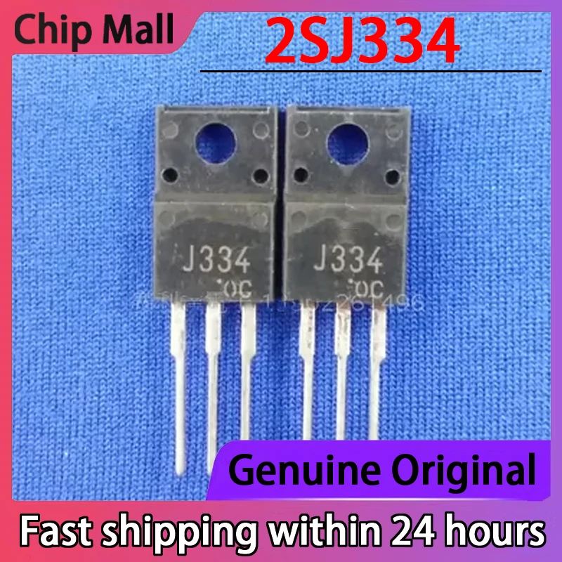 5PCS Spot 2SJ334 J334 P Channel Field-effect Transistor Power Transistor TO-220 60V 30A