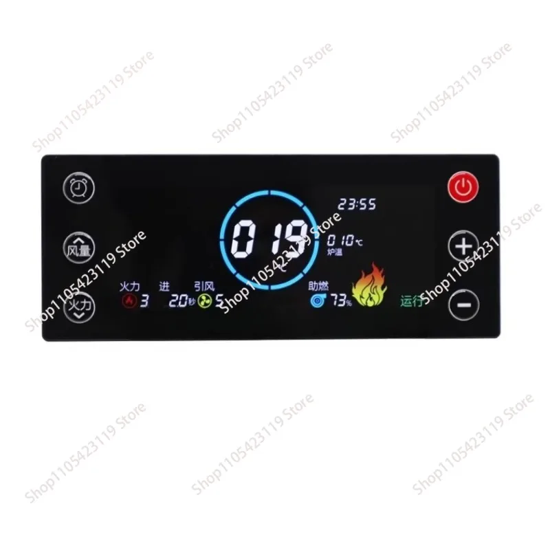 WiFi IoT Biomass Fireplace Controller Pellet Stove Thermostat Hot Air Heater for Smart Home Automation