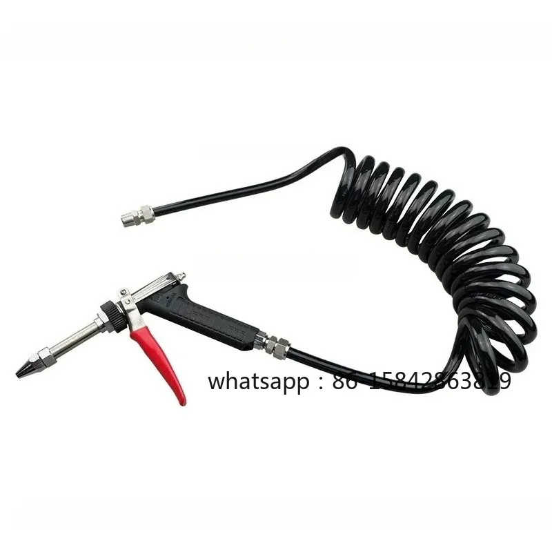 CNC Machine Tool Water Gun Set Oily Cutting Fluid Extended Nozzle Metal Powerful High-pressure Water Pump Cleaning Gun