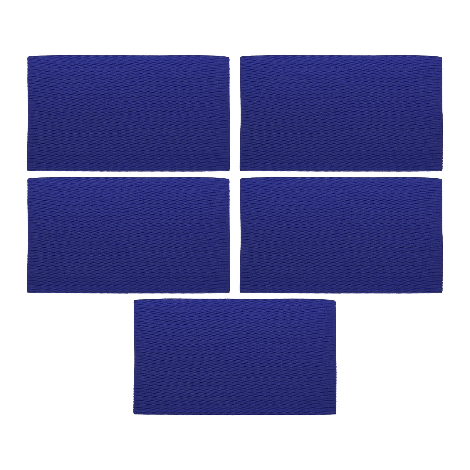 5 Buah Pita Kapten Lengan Elastis Nyaman Bernapas Perlengkapan Pertandingan Olahraga Aksesori Sepak Bola