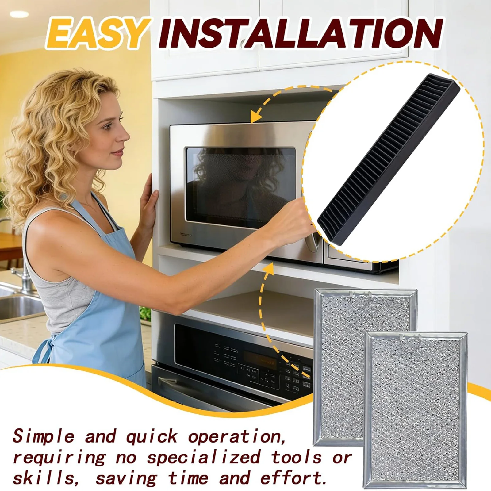 Range Hood Filter Mesh Durable - Home Cooking Oil Filter 评论和价格