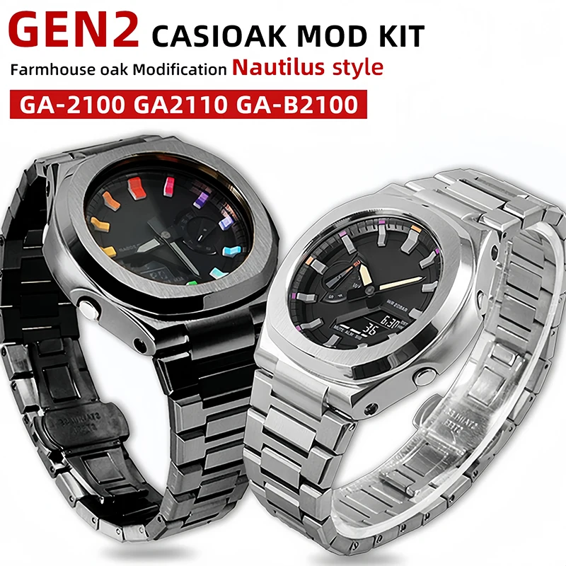 kit-de-modification-de-boitier-et-bracelet-de-montre-en-acier-inoxydable-gen2-style-nautilus-pour-g-shock-casio-ga-2100-ga-2110-ga-b2100-lunette-en-metal-bracelet-fkm-homme