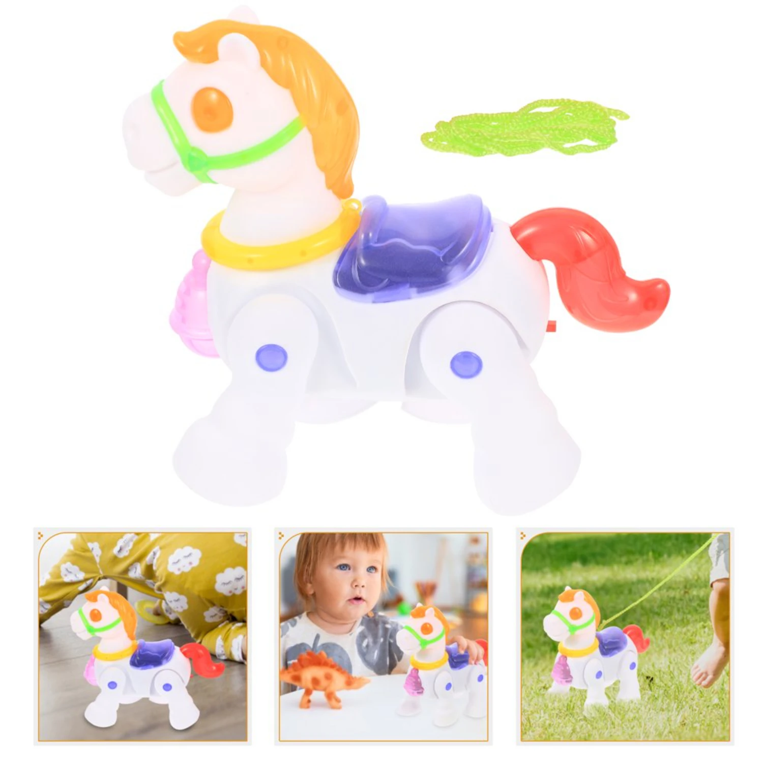 남자아이들을 위한 전동 말 장난감 - 어린이들을 위한 재미있는 조랑말 장난감 헤어 클리퍼 이발기 트리머 면도기