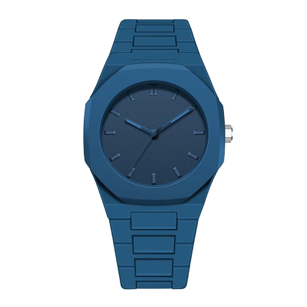 Men's Creative Military Quartz Watch, Silicone Strap