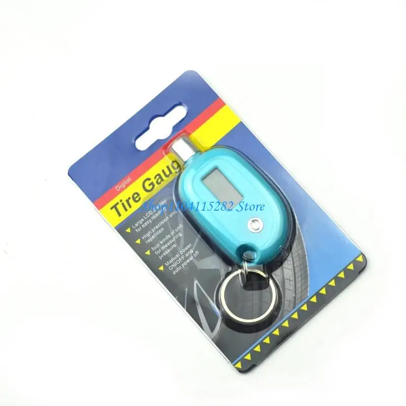 デジタル液晶画面タイヤゲージ車オートバイトラック用ユニバーサルタイヤ空気圧監視ツール軽量安全ツール