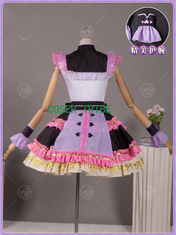 COSER TRIBE Pripara Manaka Laala Chinese Cosplay Costume Cos Game Anime Party Uniform Hallowen Play Role Clothes Clothing