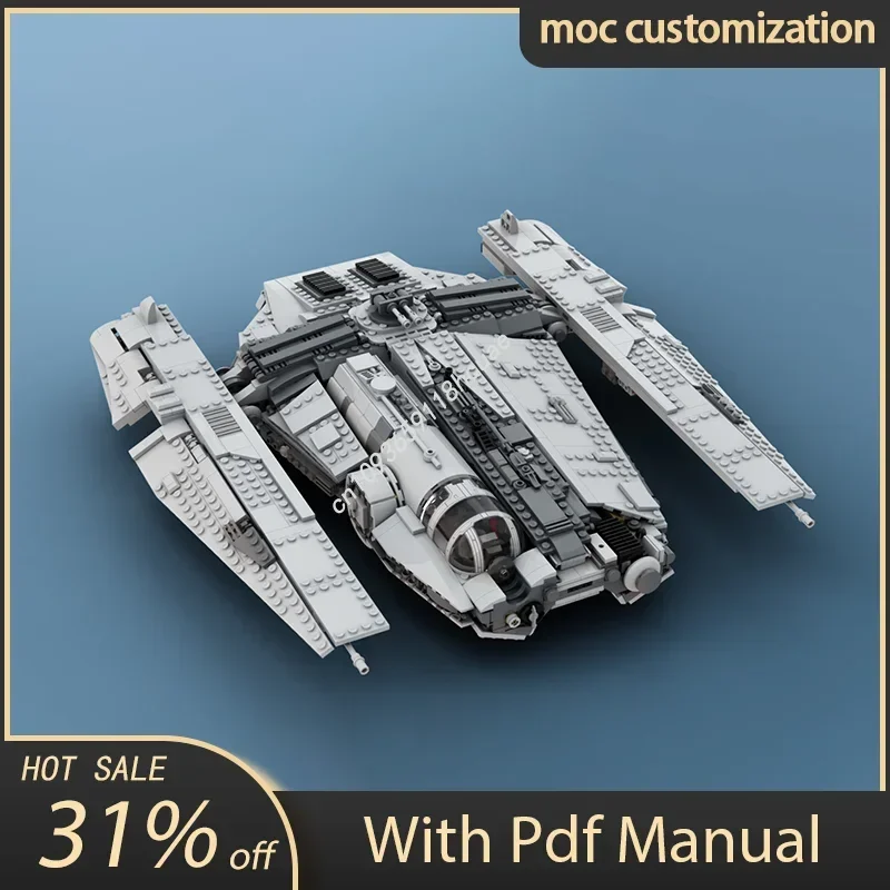 1601 pièces Star Battle Fondor Haulcraft modèle Moc blocs de construction briques bricolage assemblage créatif vaisseau spatial jouets cadeaux de noël