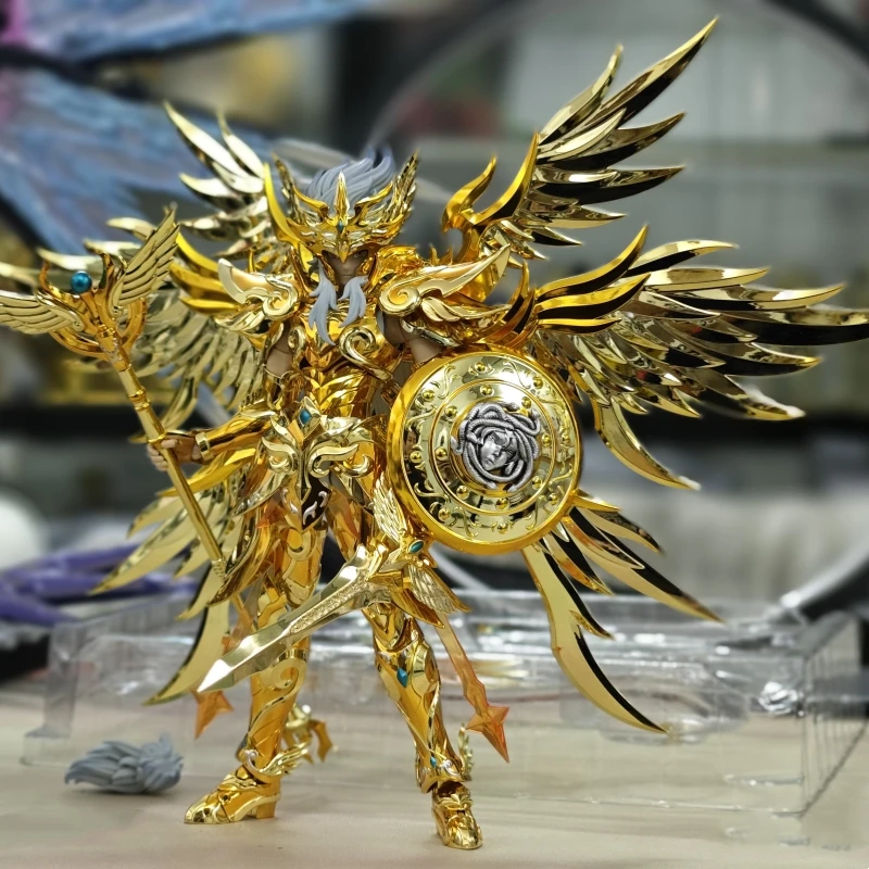 TOYPOINT Saint Seiya SAINT CLOTH MYTH Zeus Action Figure Toy Collection Boy Gift Gold Cloth Zeus Model Doll Kids Birthday Gift