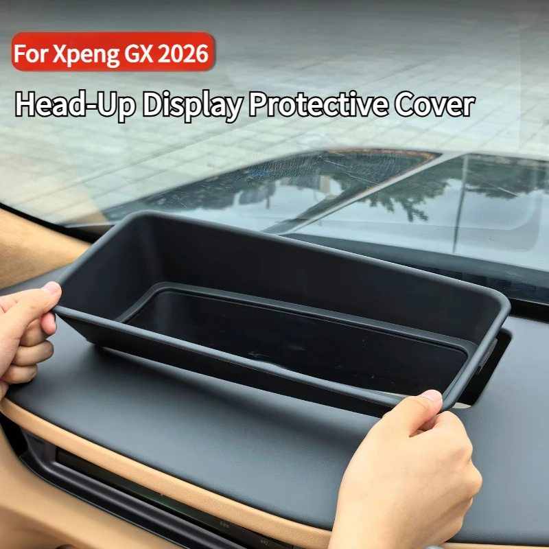 Head-Up Display Protective Cover HUD Guard, Clear and No Reflections For Xpeng GX 2026 Interior Modification Accessory
