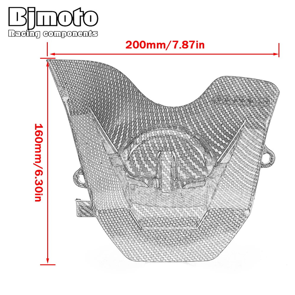Motorcycle Gas Fuel Oil Tank Cover For Honda CB650R CBR650R Rear Passenger Seat Side Panel Fairing Cowl Front Sprocket Guard 6