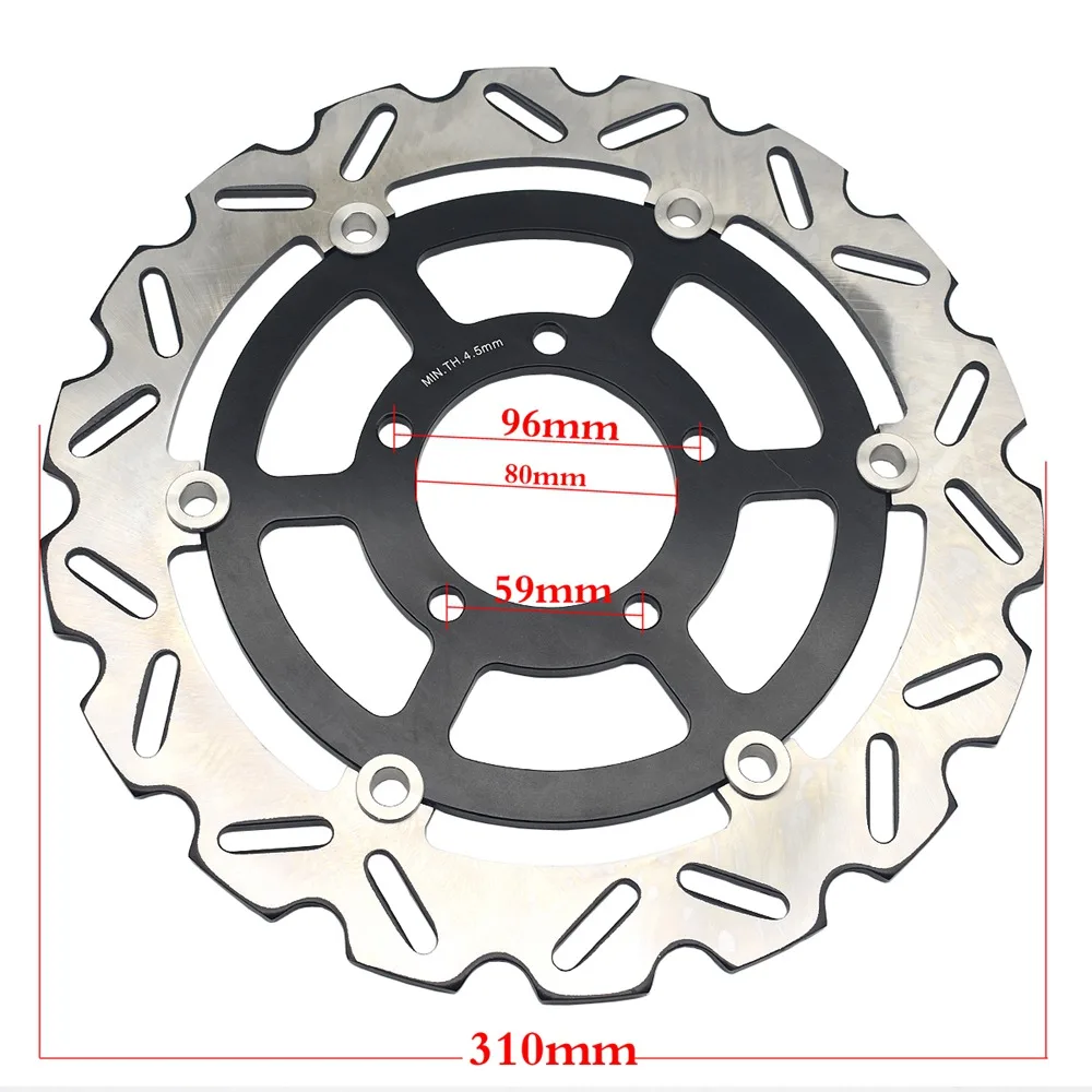 Motorcycle Front Brake Disc Rotor For Kawasaki Ninja ZX-6R ZX6R 636cc 2013-2020 Z800 Z 800 E 2013-2016 ZZR1400 ZX14R 2006-2020