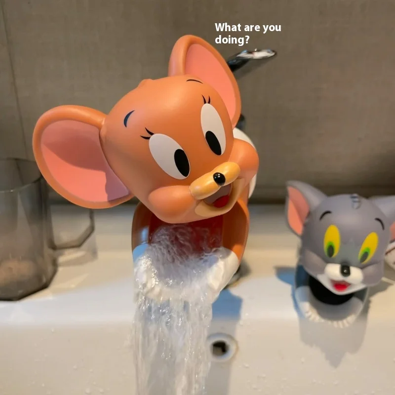 New Disney Bathroom Cartoon Faucet Extender Splash Proof Filter Baby Hand Wash Extension Sink Kawaii Extender Festival Gift