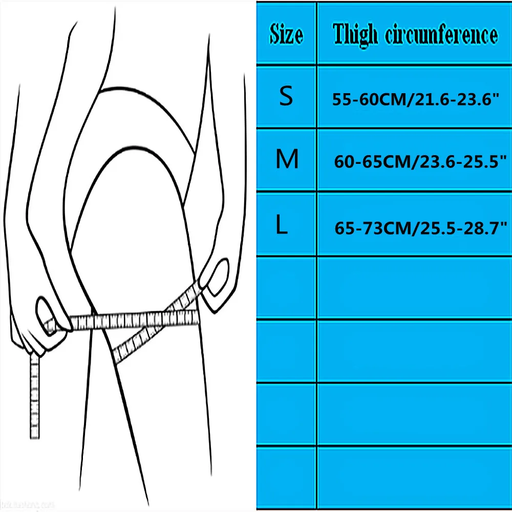 1PC HongBiTu calze da donna polsini Trim Toppers Anti-attrito Silicone antiscivolo copri gamba donna tinta unita bende per coscia A013