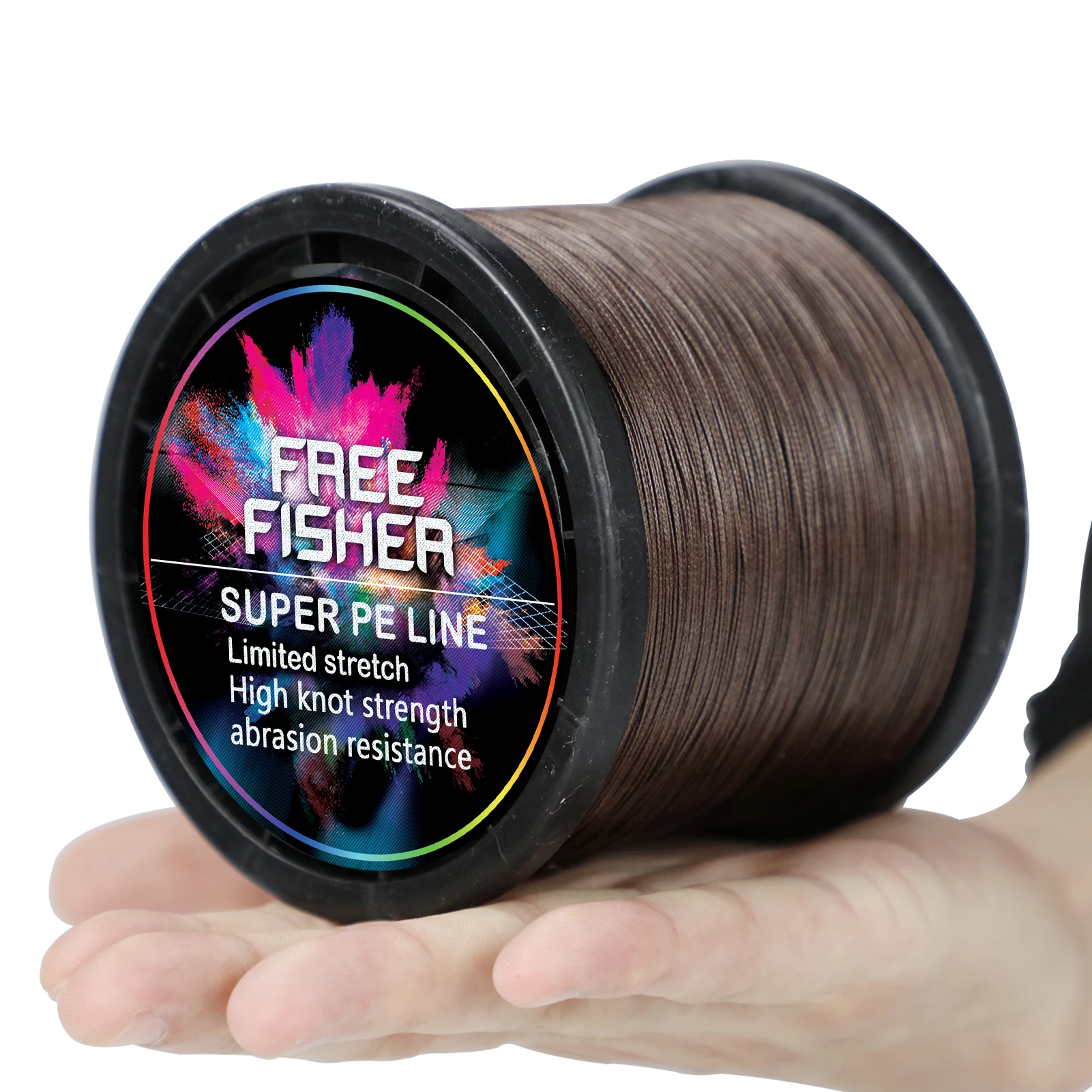 

FREE FISHER 1000m 8-Wave Fishing Line,Super Braided Line,10-150LB 8 Strands,Multifilament PE Braid Wire,0.1-0.7mm Fish Net Line