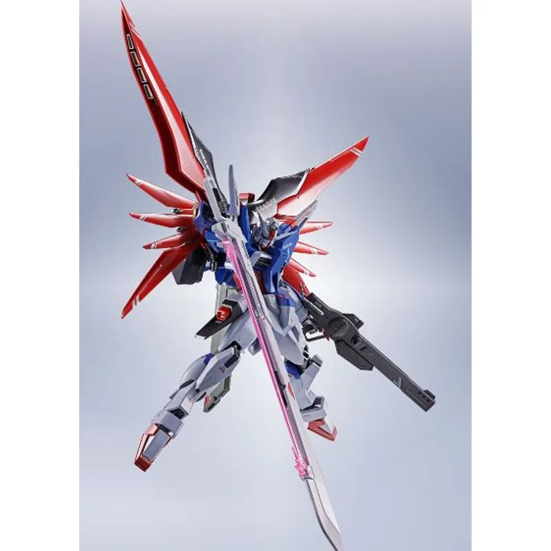 Bandai – figurine de dessin animé authentique THE ROBOT SPIRITS ZGMF/A-42S2 Destiny Gundam Spec II 140mm, jouets d'action pour garçons, cadeau pour enfants