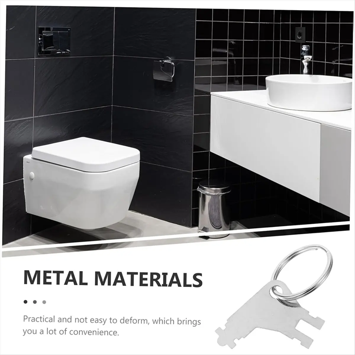 DT38 5pcs Paper Towel Key Automatic Hand Soap Dispenser Toilet Paper Dispenser Key Paper Towel Dispenser Key
