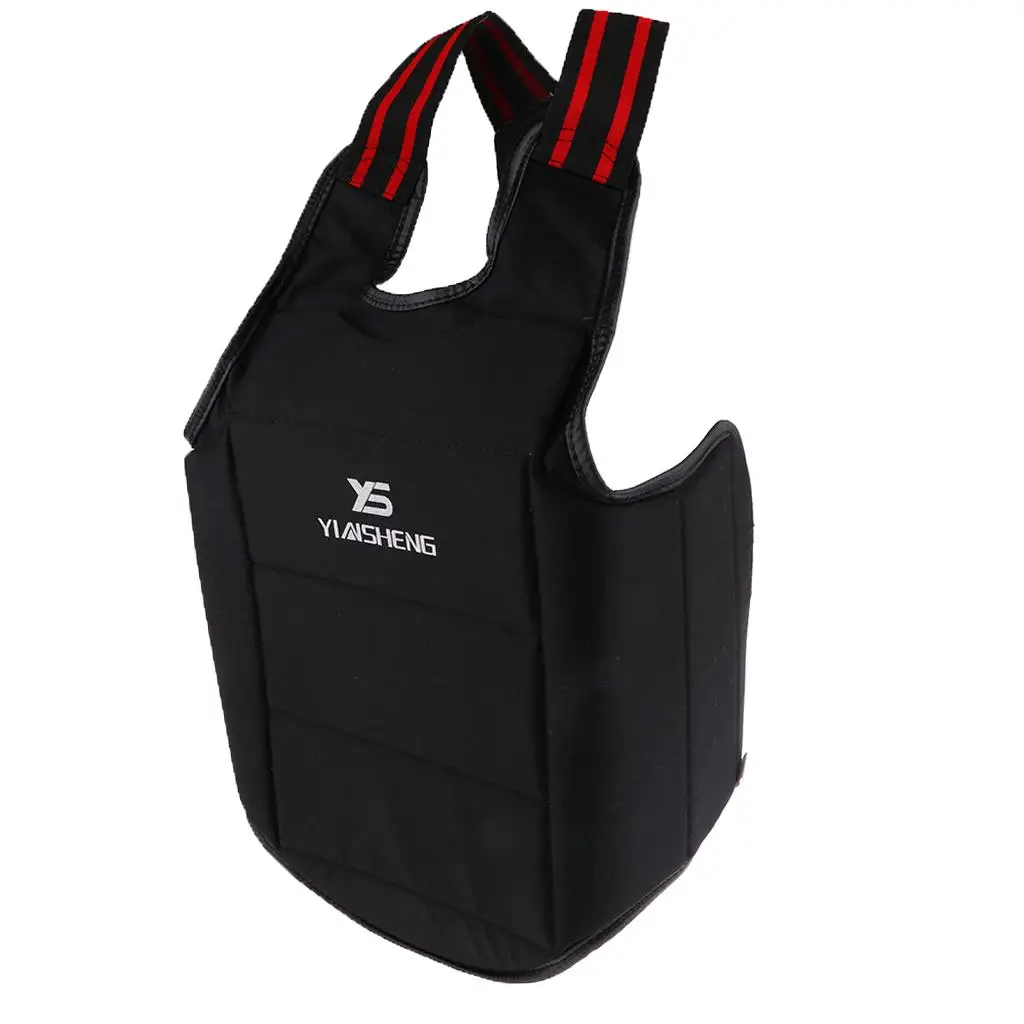 Gilet protettivo per il corpo con protezione per il torace imbottita spessa deluxe per MMA, boxe e Muay Thai