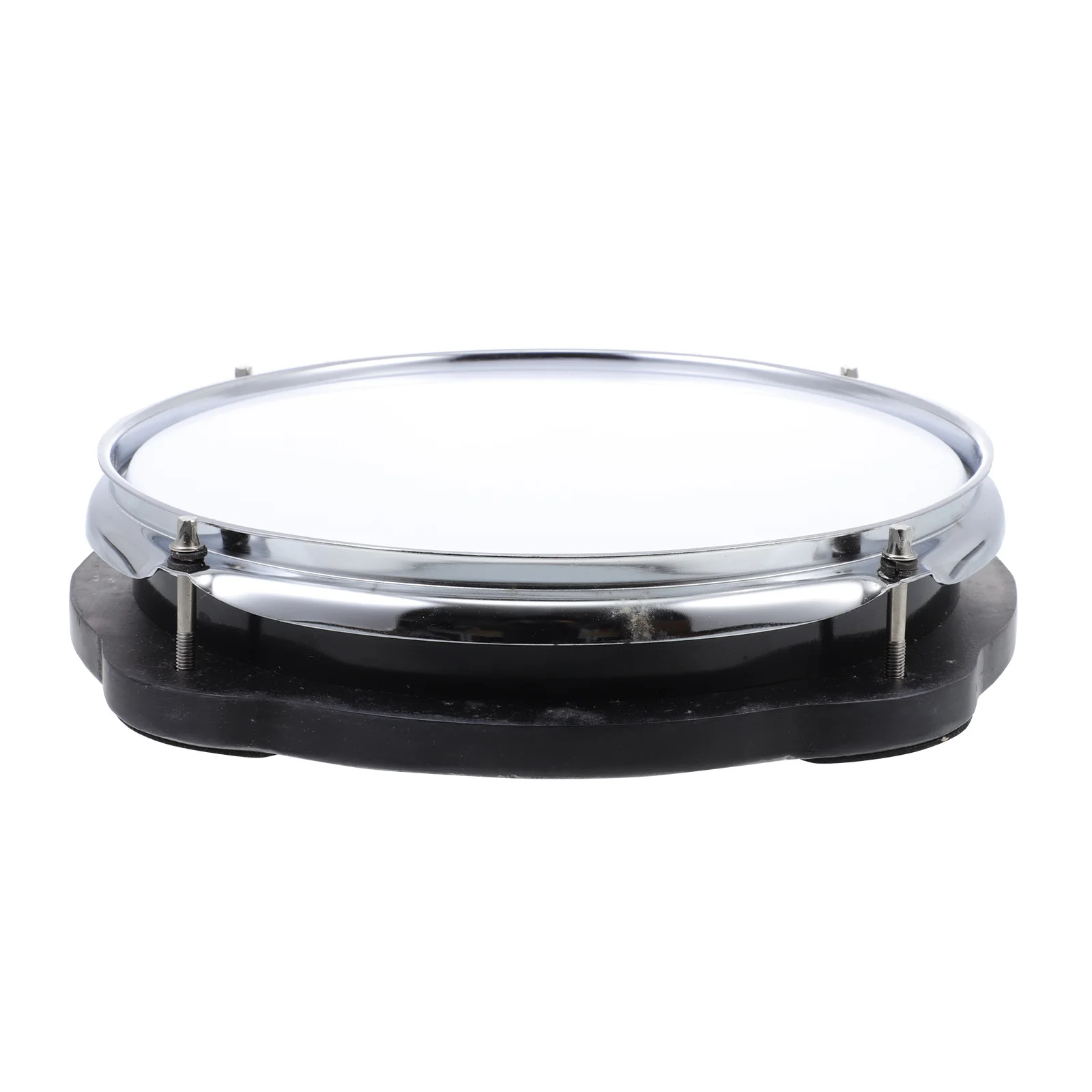 

Dumb Drum Practice 10 Inch Portable Cushion Household Musical Instrument Accessory Flexible Durable Gift