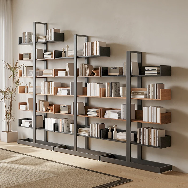 

Bookshelf Floor corner Book display shelf Multifunctional figure cabinet Children's picture book shelf Study room