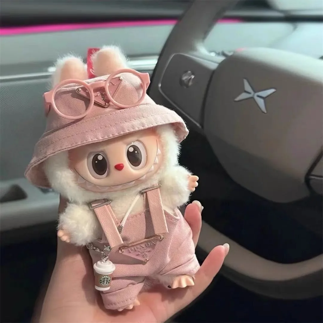 

Original Clothes For 17cm Labubu Accessories Designer Suitable for V1 V2 V3 Labubu Pendants Cute Fashion Birthday Gift