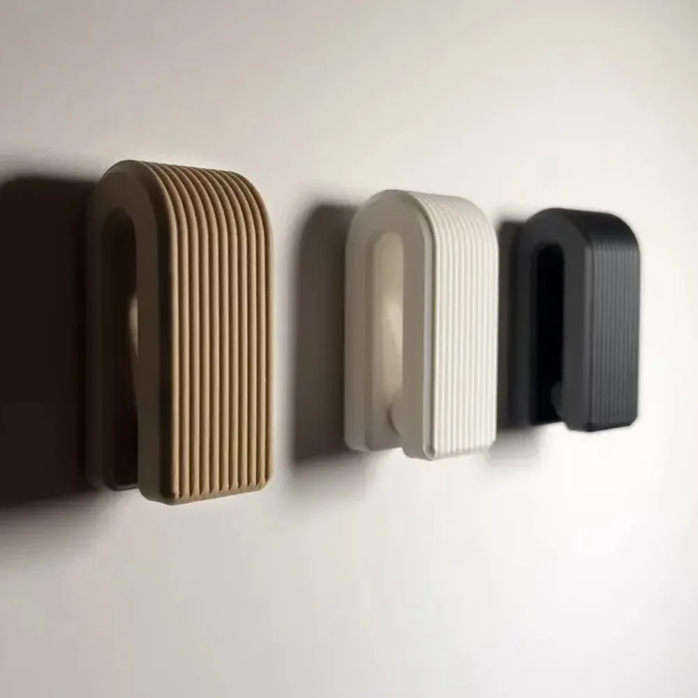 

Автоматическая вешалка для полотенец с гравитационным креплением, 3D-печать, без сверления, настенная, в скандинавском стиле