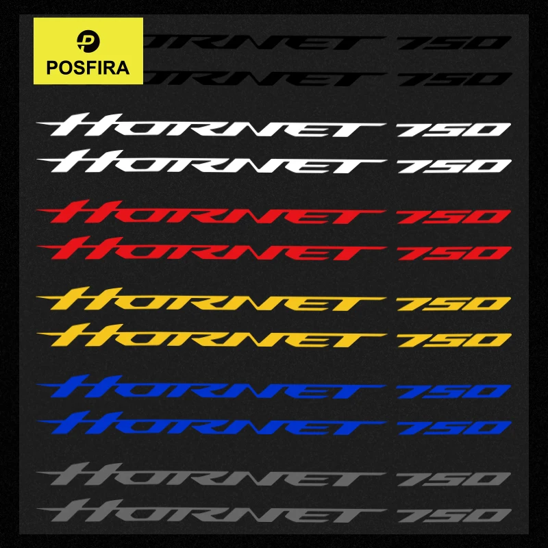 

POSFIRA Motorcycle Stickers Vinyl Decals for Honda Hornet 750 CB750 2025 2024 2023 Logo Emblem Graphics Motorbike Accessories