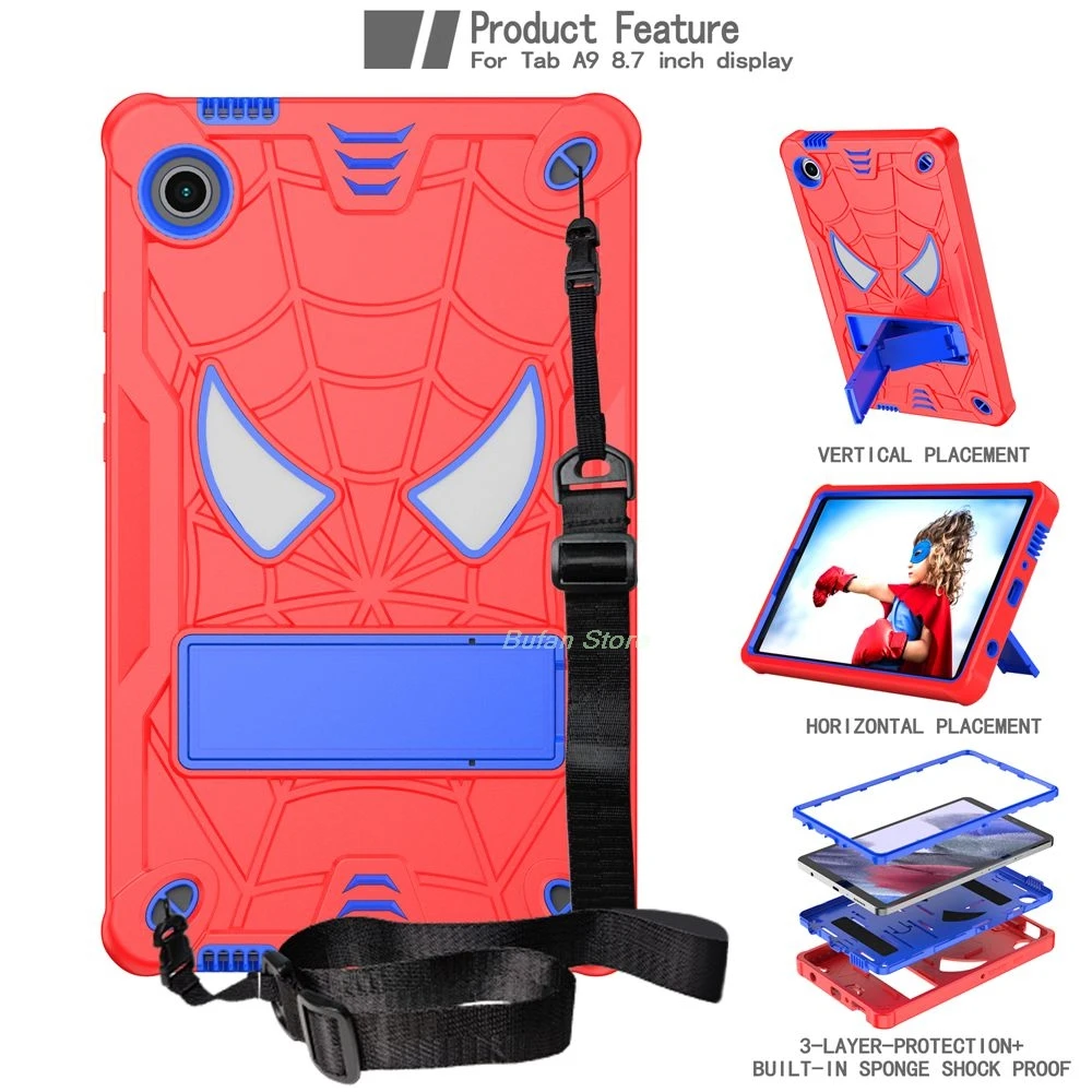 Kids like spiders style for Tablets case for Lenovo M10 Plue  2022 Xiaoxi Pad 10.6 TB-128F M10 3rd 10.1 2022 tb-328f/fu/xu skin