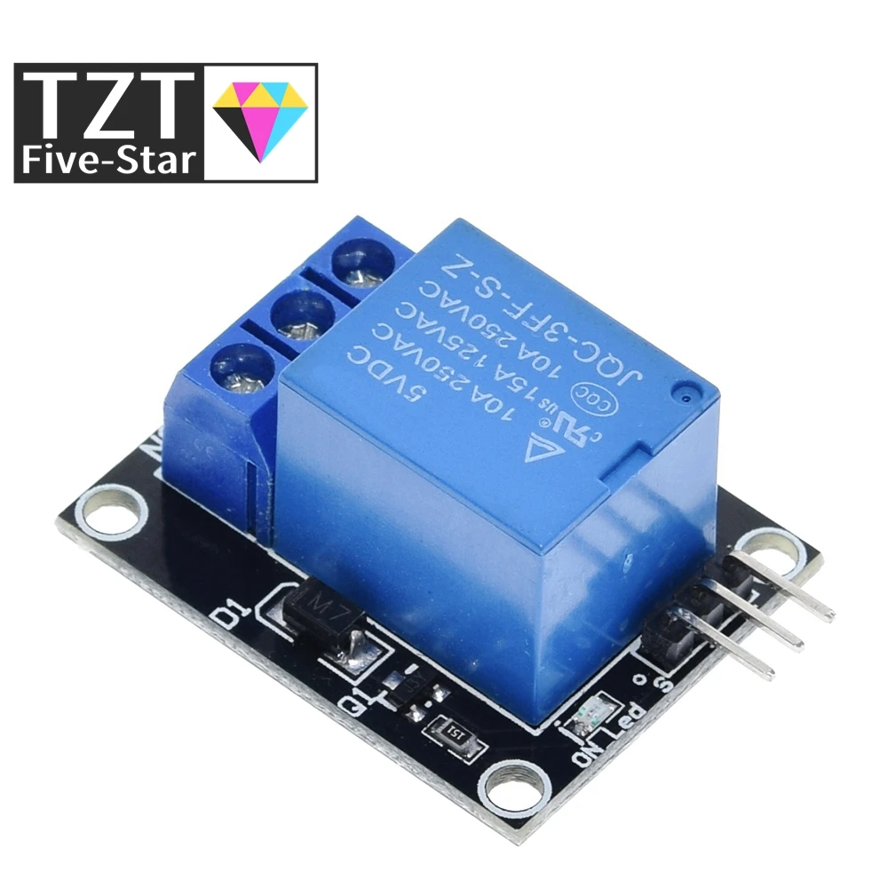 TZT  KY-019 5V One 1 Channel Relay Module Board Shield For PIC AVR DSP ARM for arduino Relay