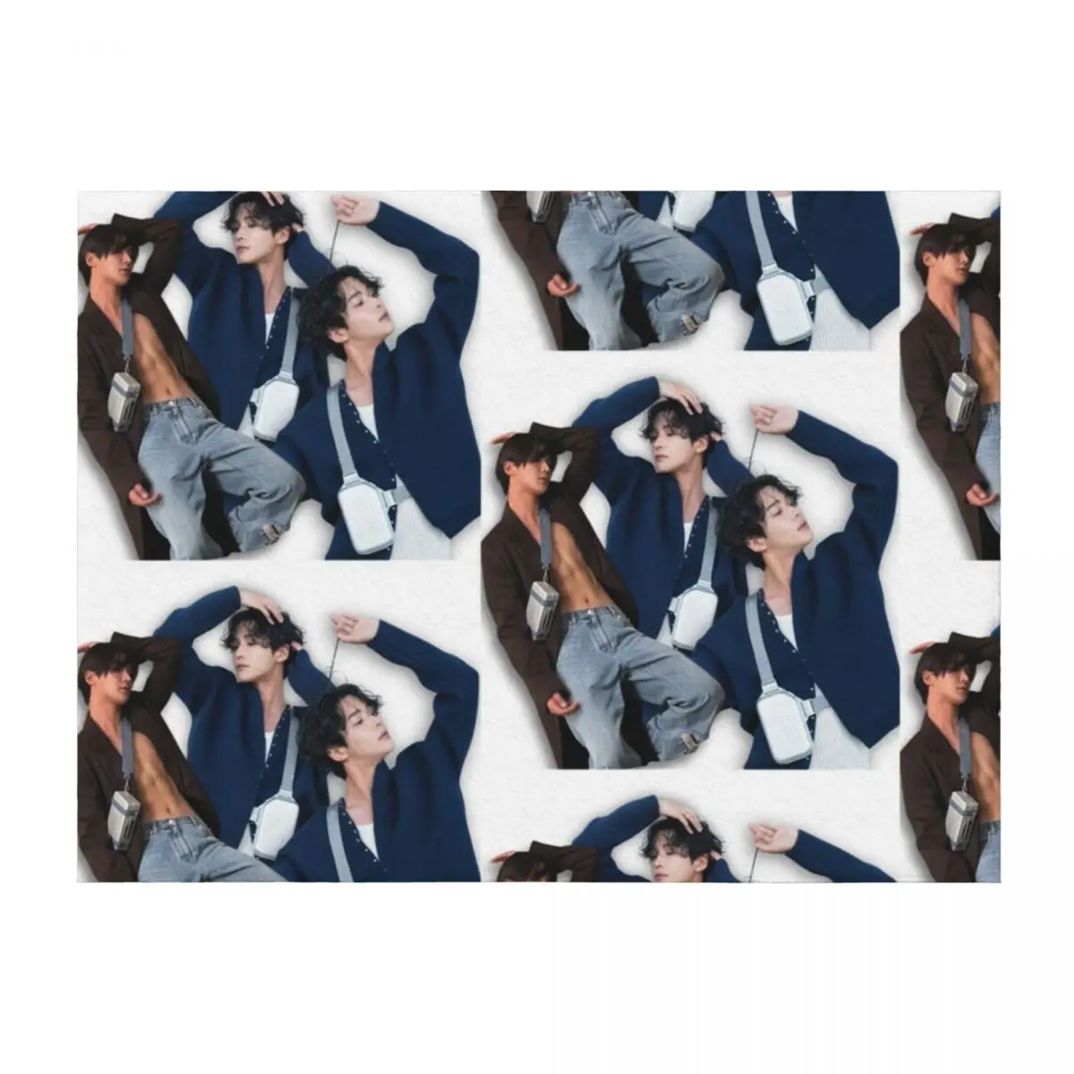 

Rowoon SF9 Hot Throw Blanket for sofa Shaggy anime Kid'S Blankets