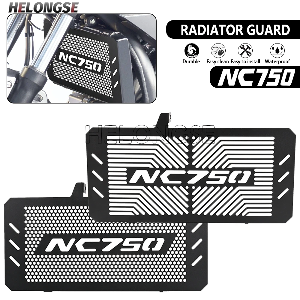 For HONDA NC750S NC 750 S X 2014 2015 2016 2017 2018 2019-2026 NC750X Motorcycle Radiator Grille Guard Protection Cover Protetor