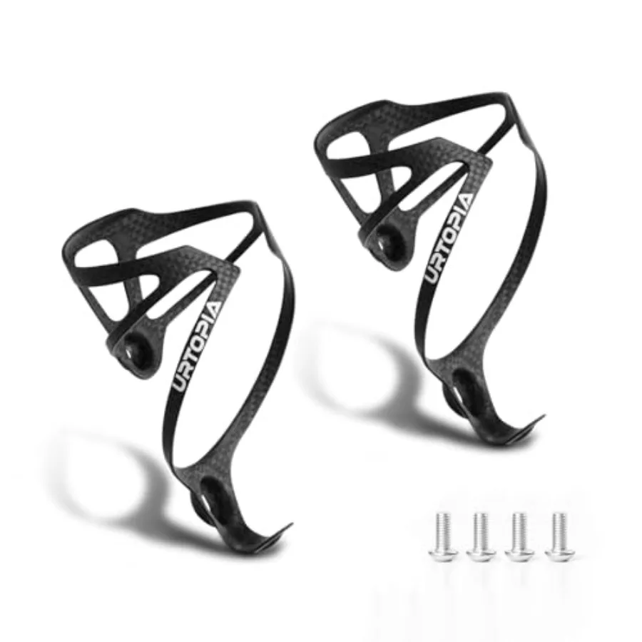 

Full Carbon Fiber Bike Water Bottle Holder Ultra-Light Water Bottle Cage for Bike High Strength Durable Carbon Cup Holder for B