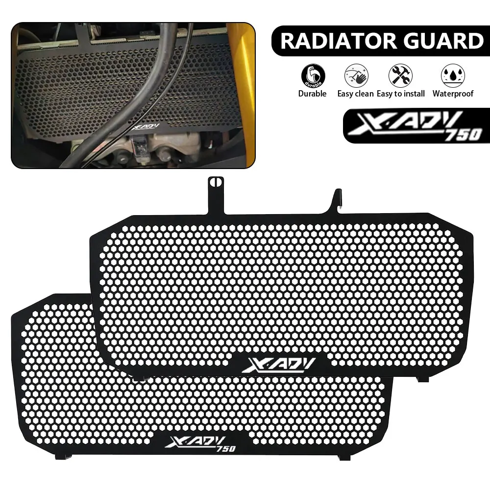 

2024 X-ADV 750 Motorcycle Radiator Guard Grille Cover Protection For HONDA XADV 750 X ADV xadv XADV750 2021 2022 2023 nss 750