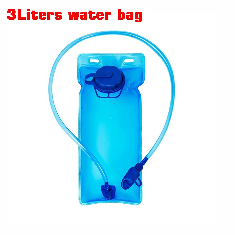 Outdoor Sports Water Bag Set 3 Liters Inner Bladder Water Bag Rucksack Waterbag Knapsack Backpack with Suction Nozzle Water Pipe