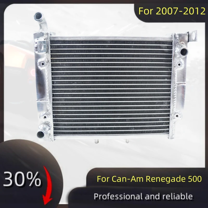 

Aluminum Radiator For 2007-2012 Can-Am Renegade 500 800 Steady Cooling Effect 2007 2008 2009 2010 2011 2012