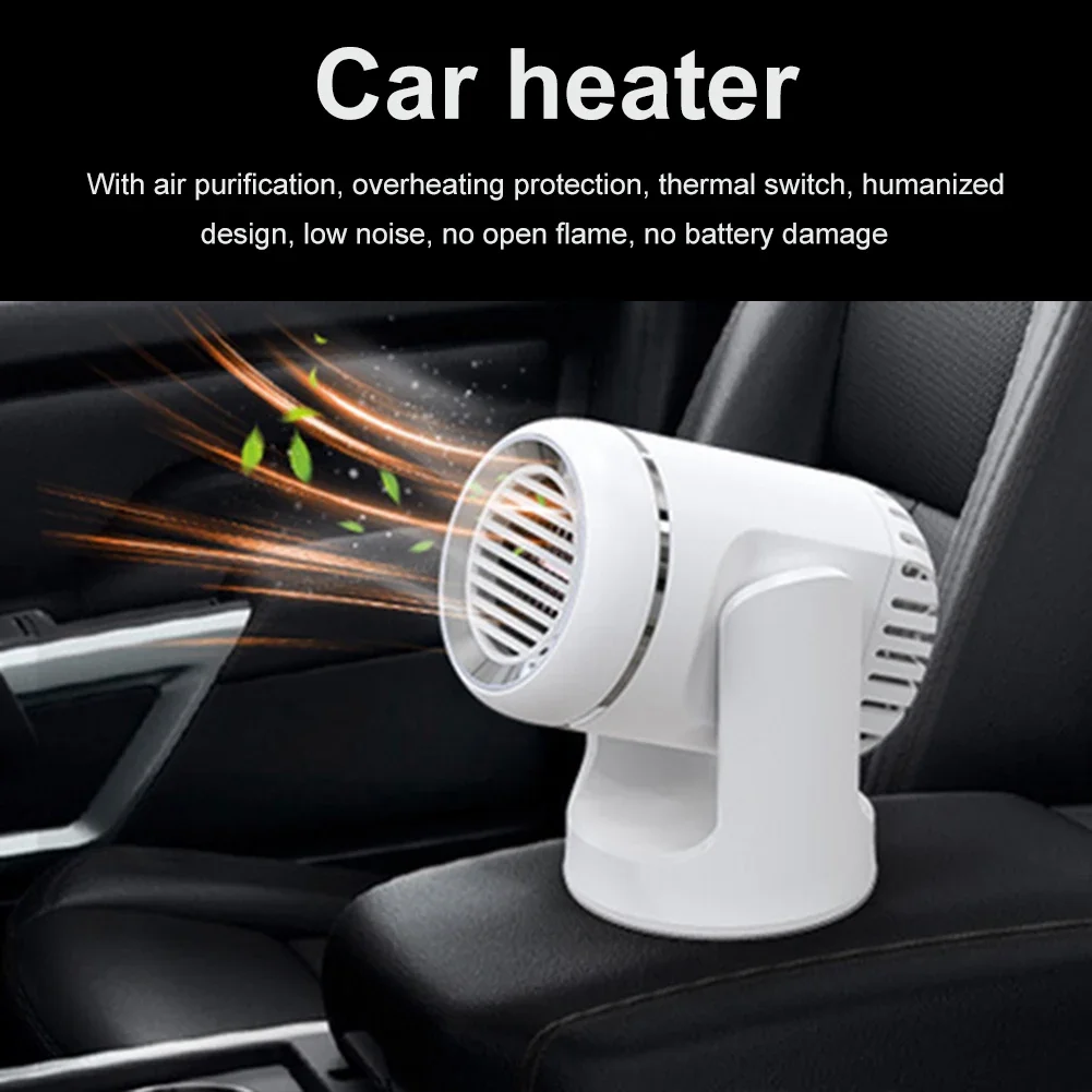 12V 120W Windshield Defogging Demister Heater for Car Winter Window Windshield Defogging Defrosting Heater Air Purification