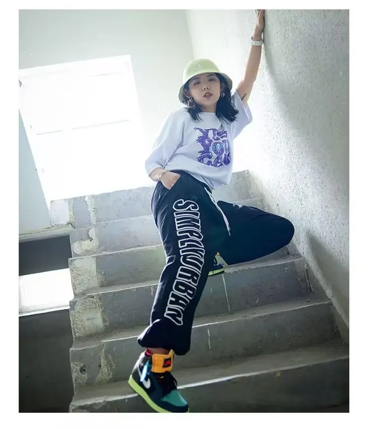 

Dopamine n casual cargo pants summer new loose casual wide-leg pants quick-dry sports pants