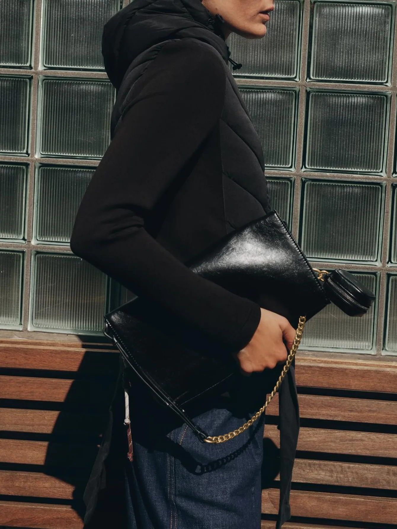 

Женские квадратные однотонные сумки высокого качества, новые женские сумки через плечо в стиле ретро, стильные сумки на плечо с цепочкой в форме полумесяца для женщин