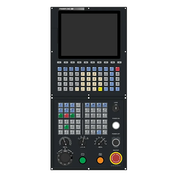 

10.4 Inch Lathe Machine Controller Panel Kit Dual-Channel 5 Axis Linked Cnc System Turning And Milling Controller