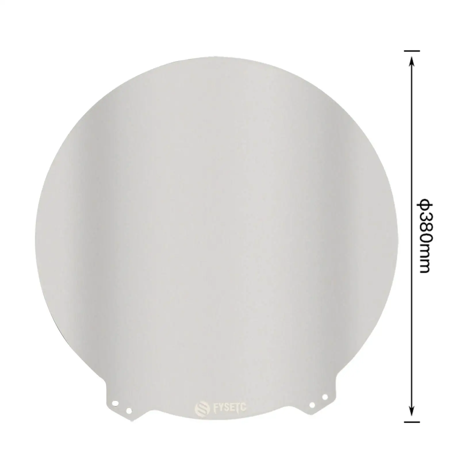 Flexible PEI Steel Sheet 380mm for 3D Printer Heated Bed with Adhesive Tool Compatible Accessories
