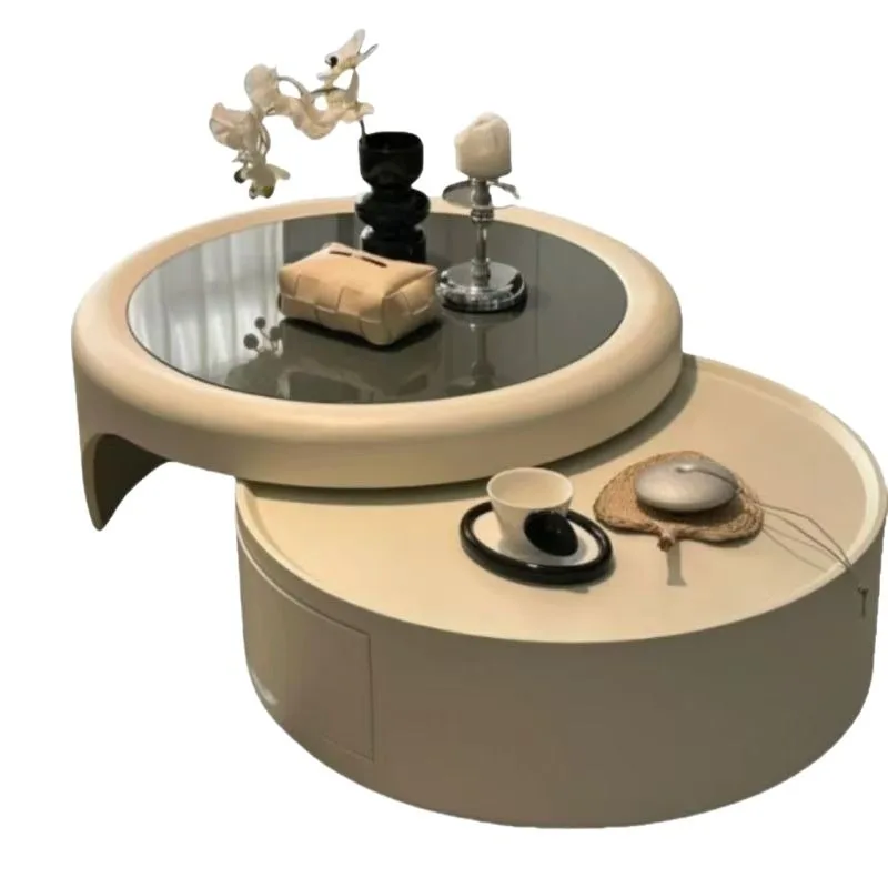Design | E1 Eco-Friendly | Retractable Storage | Premium Round Desktop