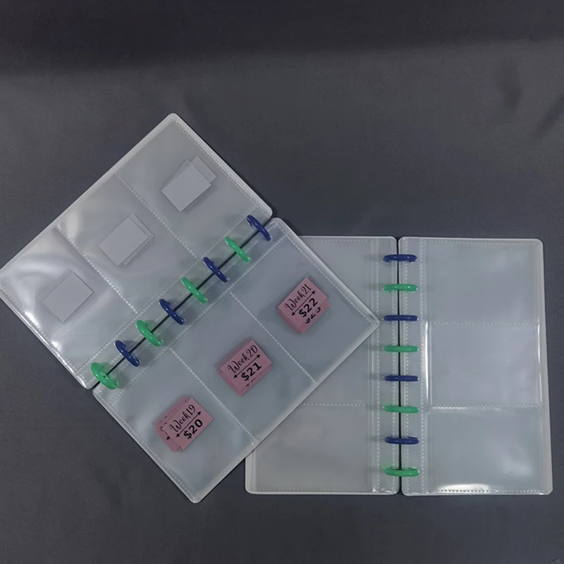 52 Week Savings Challenge Reusable Budget Book With Cash Envelope Money Binder For Saving Organizers