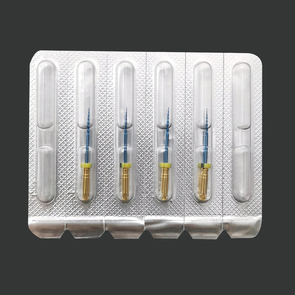 4 teile/paket Dental S Blau II NITI Rotary Dateien Wärme Aktivierung 17/10 15/03 20/04 25/04 endo Datei Zahnmedizin Endodontie CE Aprroval – Detail 2