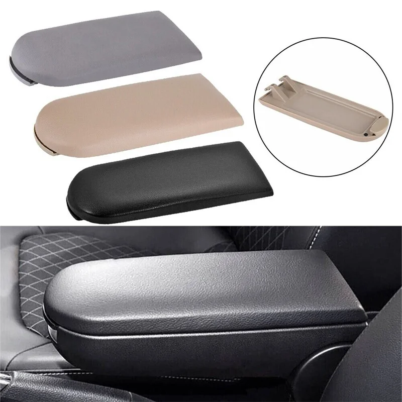 Car Leather Center Console Armrest Cover For VW Golf MK4 Beetle Passat B5 Bora Skoda Octavia 18D867173 82V 3B0 867 173